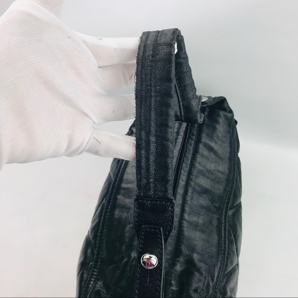 Authentic Chanel Shine Fabric Material Hobo Bag - Picture 3 of 8